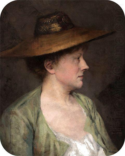 Julia Beck Portrait of a woman china oil painting image